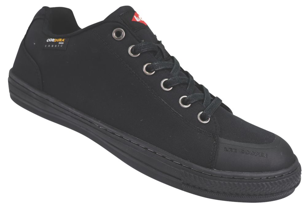 Image of Lee Cooper LCSHOE149 Safety Trainers Black Size 8 