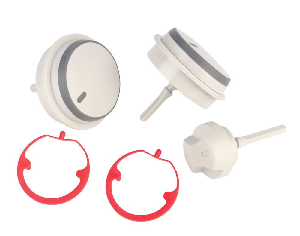 Image of Vaillant 0020048969 Grey Buttons 3 Pack 