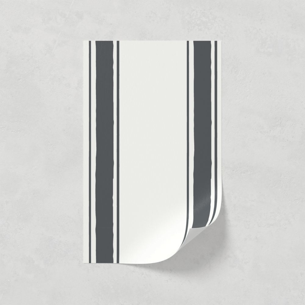 Image of LickPro Black Stripes 03 Wallpaper Sample 0.18m x 0.29m 