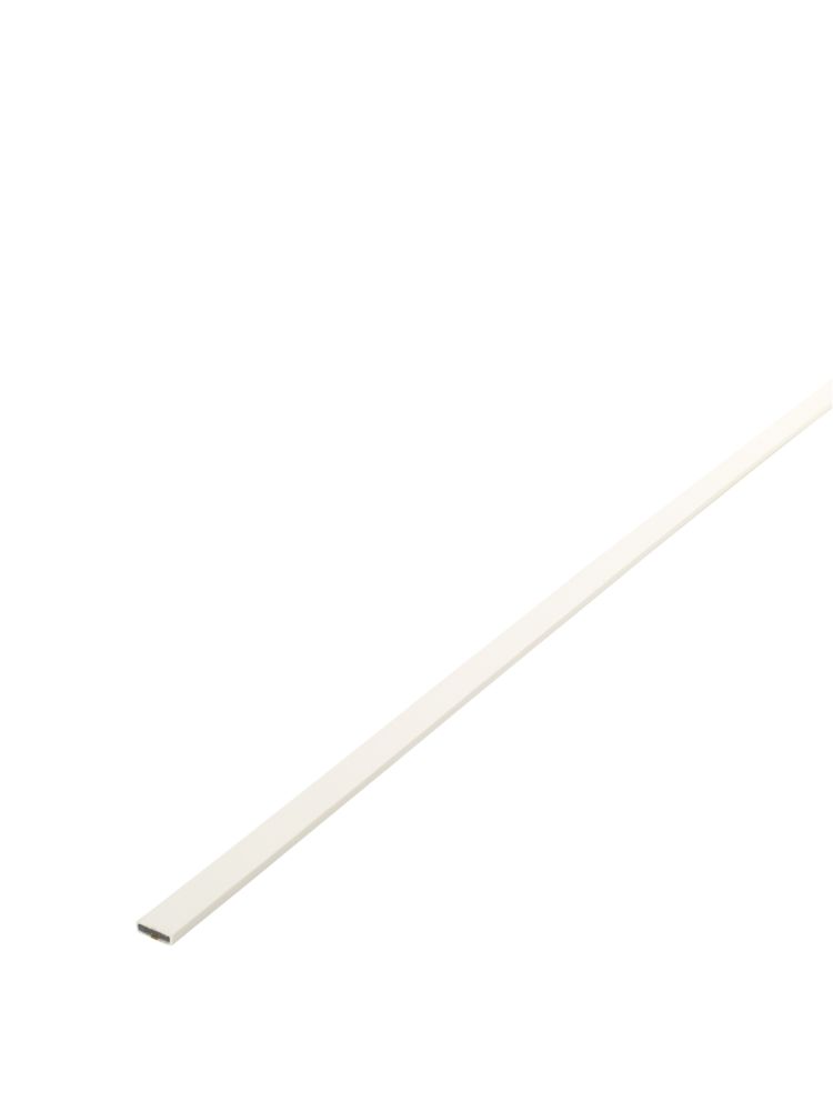 Image of Intumescent Fire Door Seals White 15mm x 4mm x 1050mm 5 Pack 