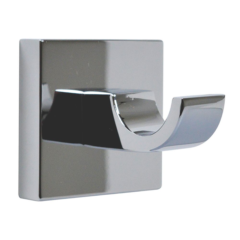 Image of Aqualux Epsom Single Robe Hook Chrome 