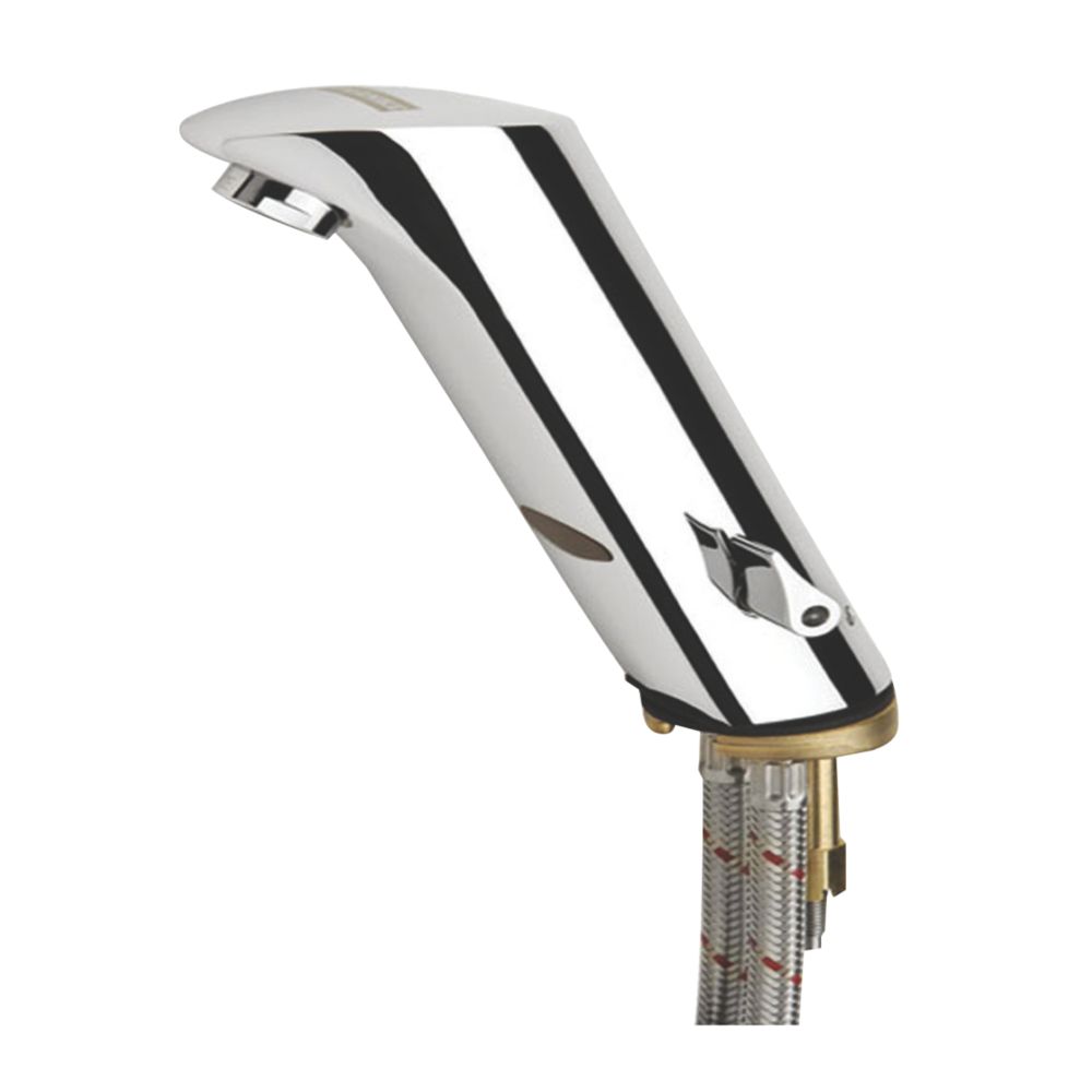 Image of Protronic-S Touch-Free Battery Powered Bathroom Basin Mixer Tap Chrome 