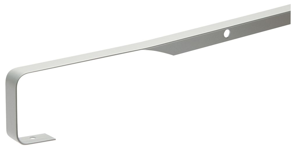 Image of Unika Butt Joint Brushed Silver 630mm x 30mm 