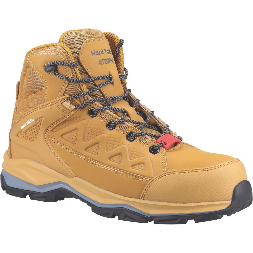 Image of Hard Yakka Atomic Metal Free Safety Boots Wheat Size 10.5 