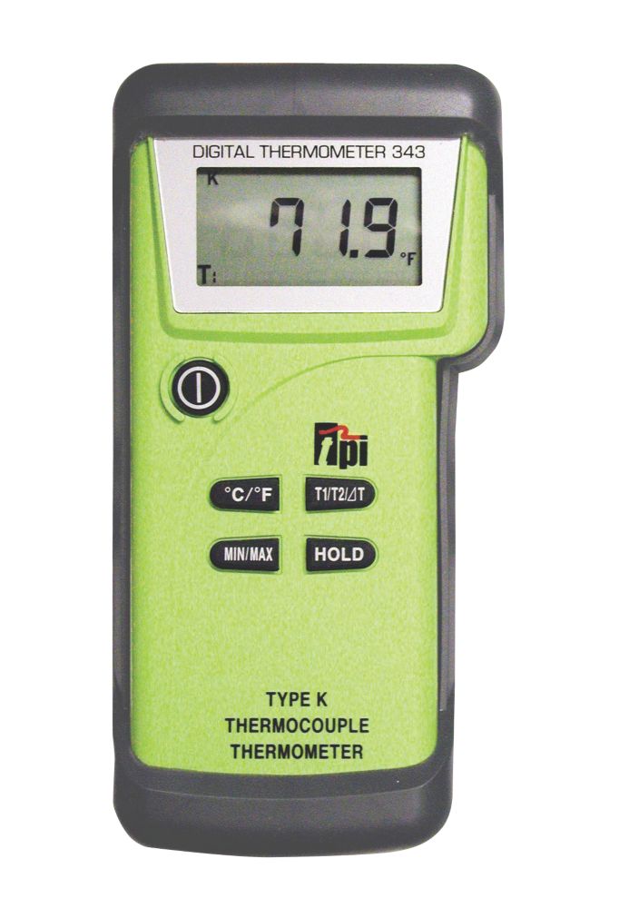 Image of TPI 343 K-Type Digital Thermometer 