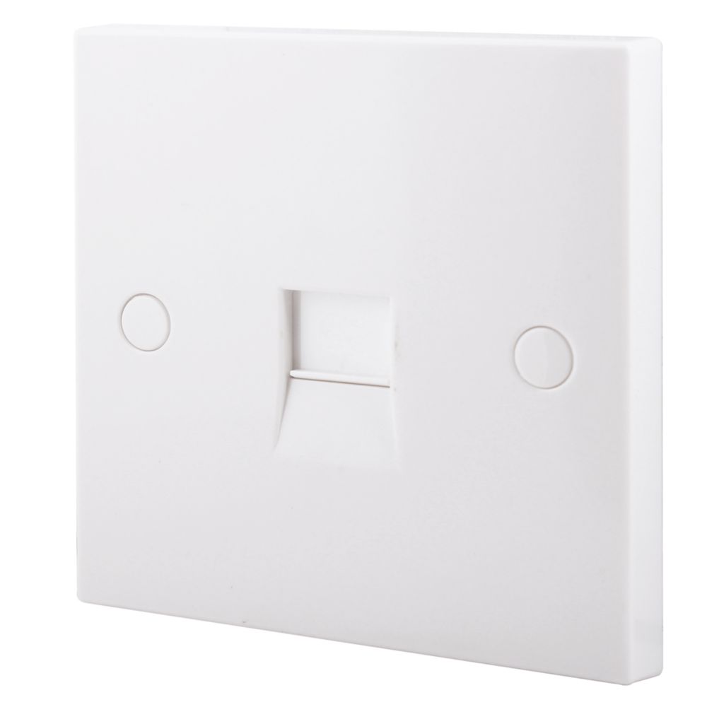 Image of British General 900 Series Slave Telephone Socket White 