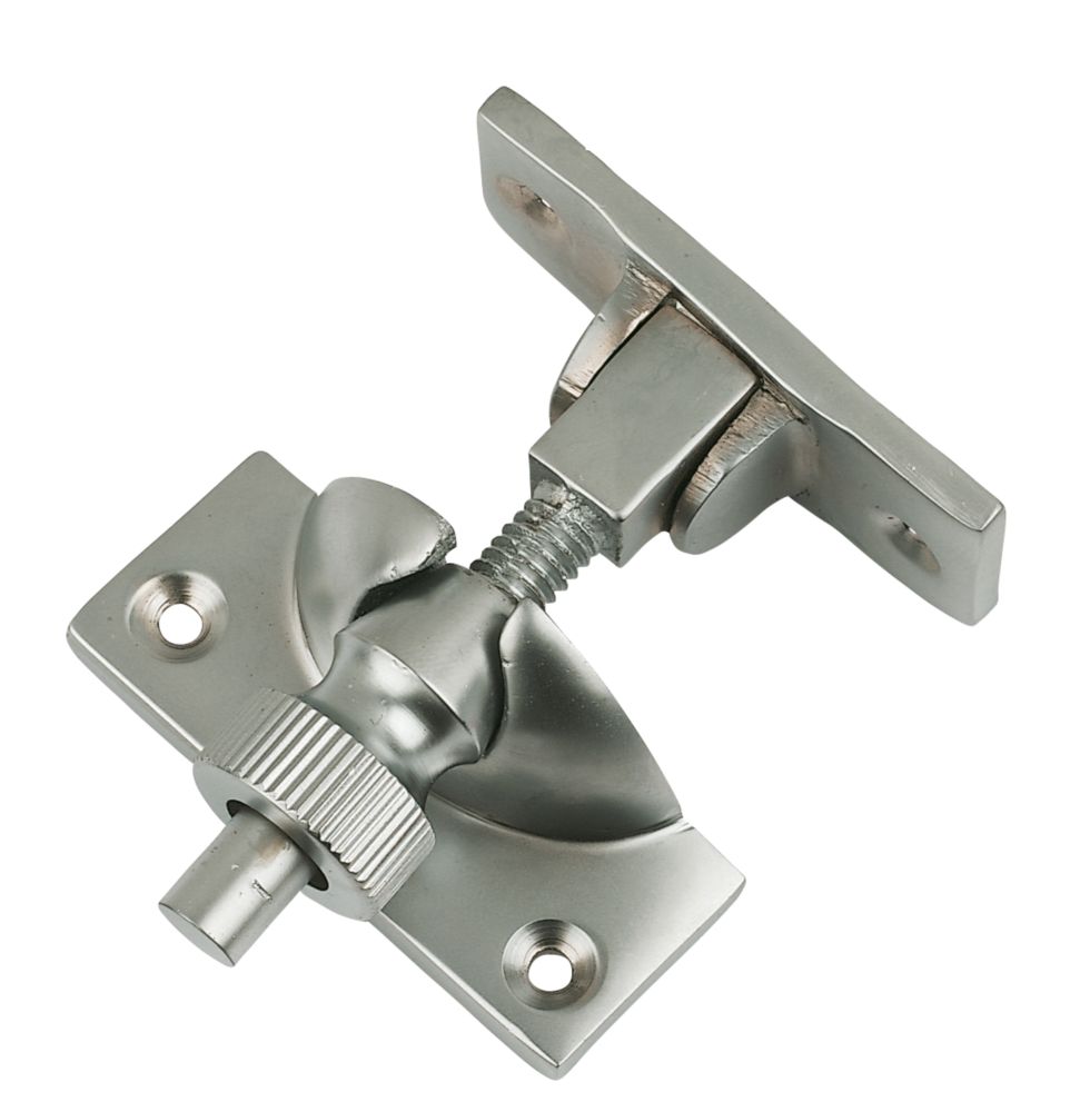 Image of Brighton Sash Fastener Satin Chrome 58mm x 22mm 