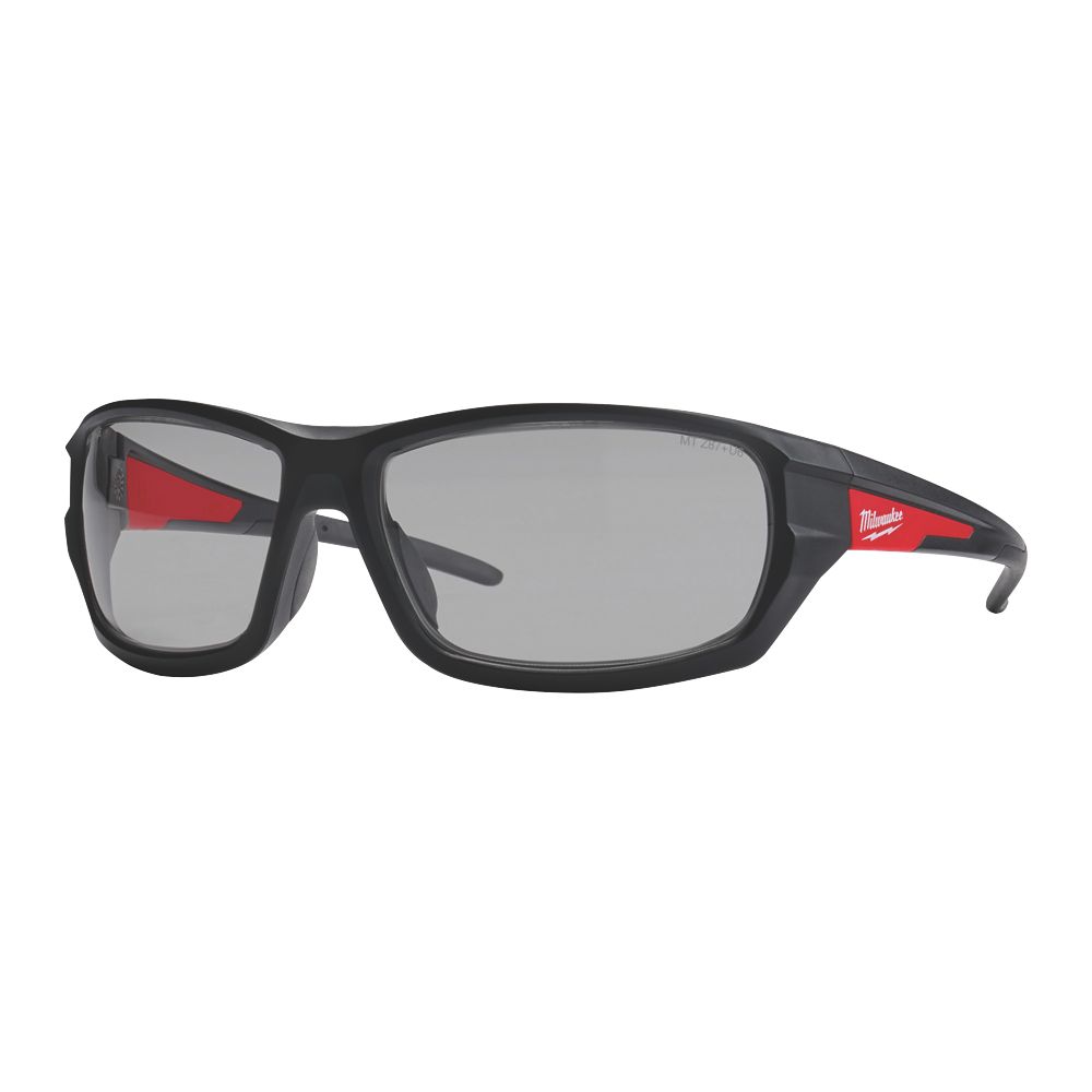 Image of Milwaukee Performance Grey Lens Safety Glasses 