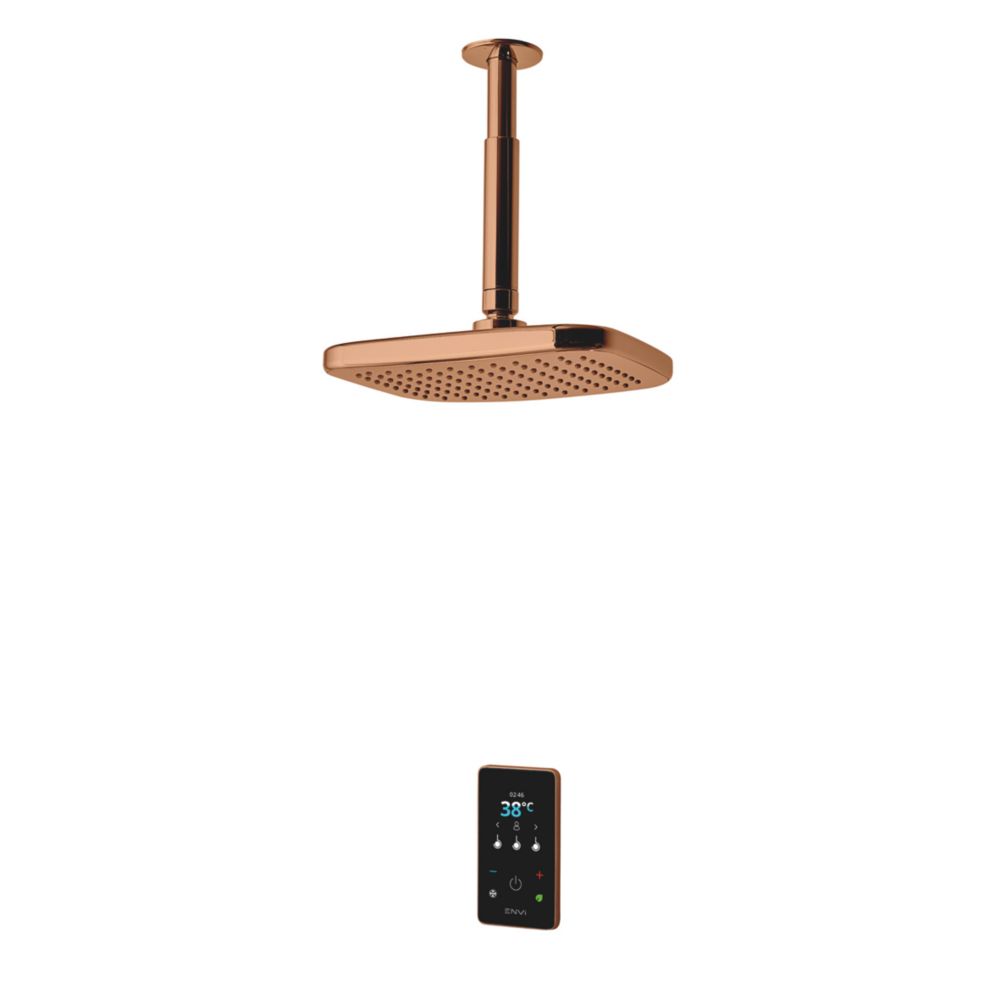 Image of Triton Envi Fixed Head Copper 10.5kW Thermostatic Electric Shower 