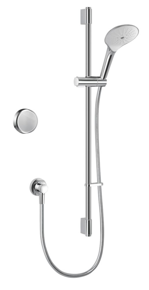 Image of Mira Activate HP/Combi Rear-Fed Single Outlet Chrome Thermostatic Digital Mixer Shower 