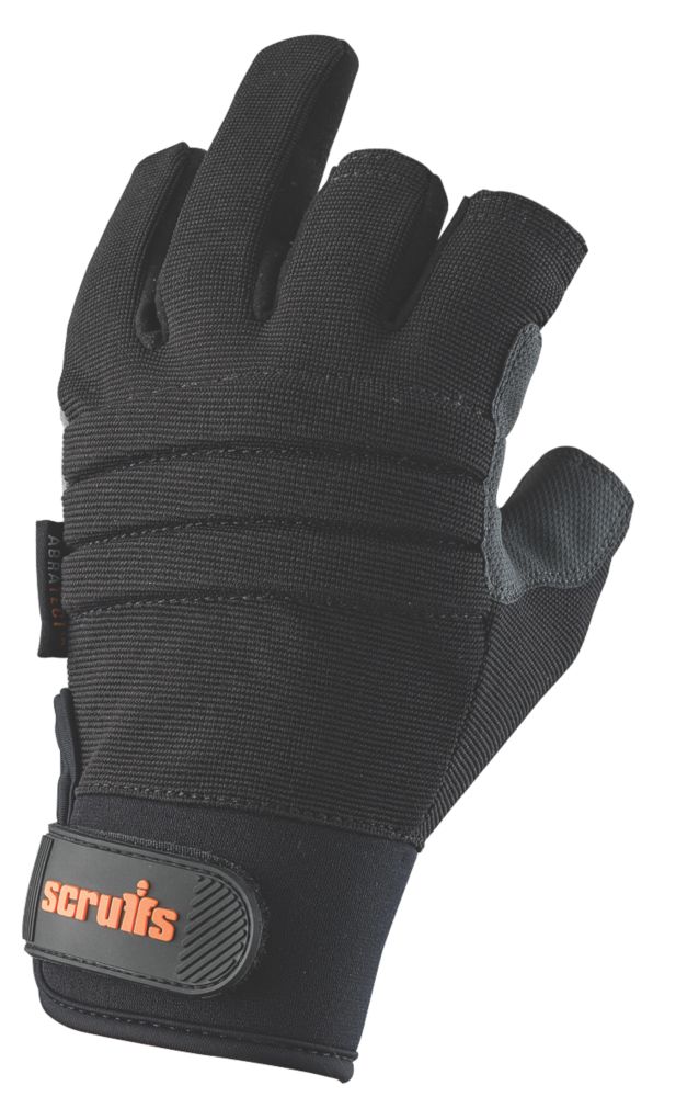 Image of Scruffs Trade Precision Work Gloves Black/Grey Large 