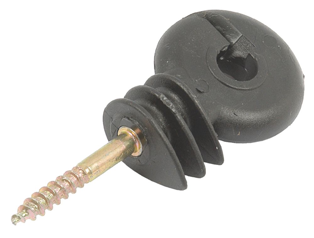 Image of Stockshop Screw-In Ring Insulators 25 Pack 