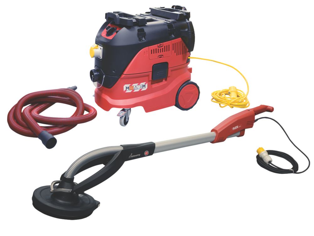 Image of Flex GE 5R+ TB-L Electric Giraffe Long-Reach Drywall Sander & Vacuum Cleaner 110V 