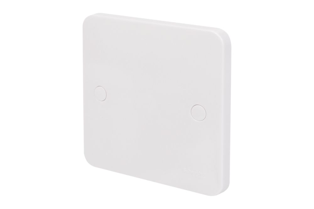 Image of Schneider Electric Lisse 1-Gang Blanking Plate White 