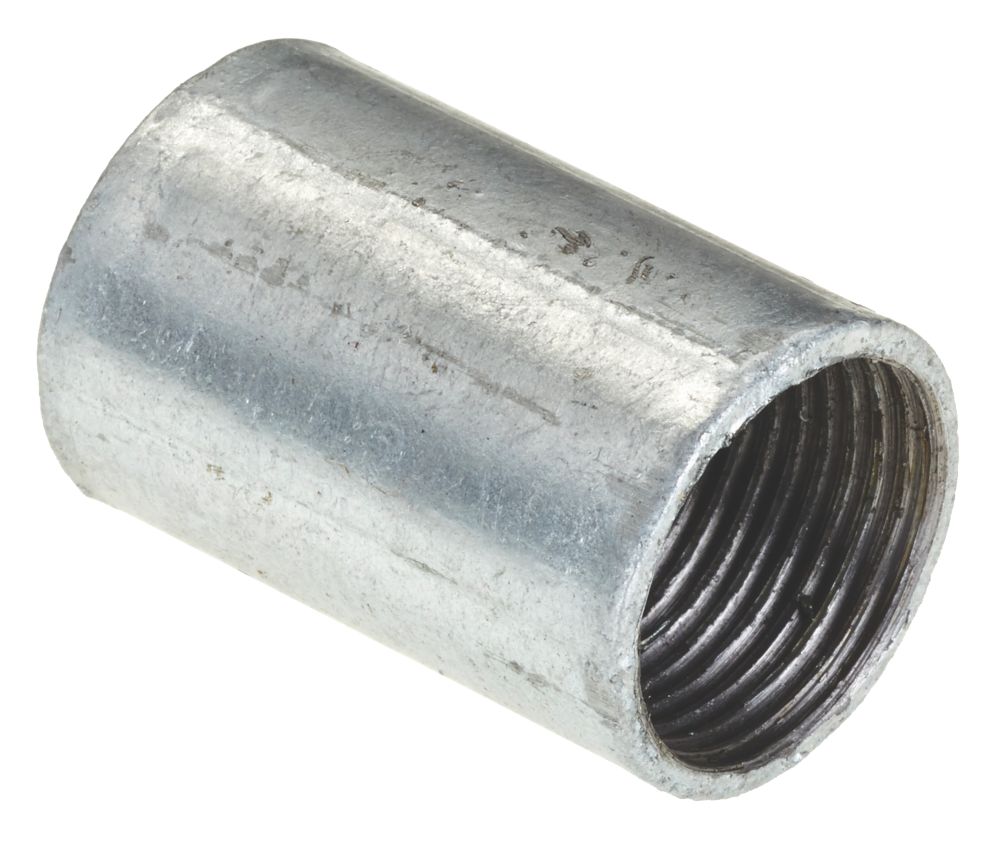 Image of Deta Conduit Coupler 20mm Silver 10 Pack 