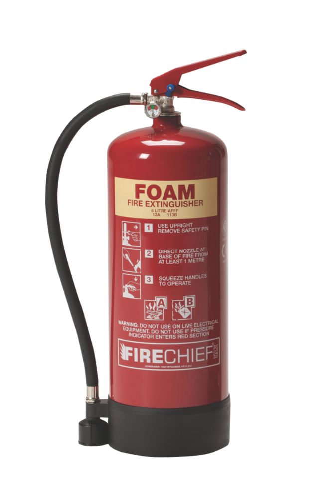 Image of Firechief Foam Fire Extinguisher 6Ltr 
