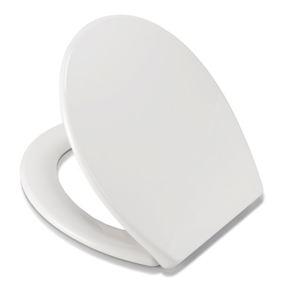 Image of Croydex Vendee Soft-Close with Quick-Release Toilet Seat Polypropylene White 