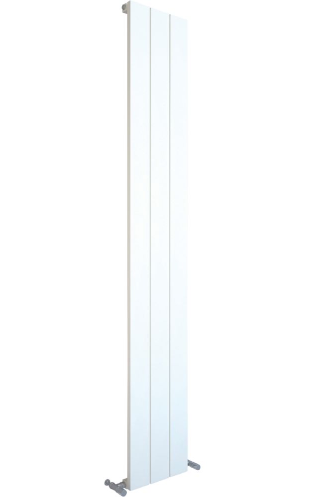 Image of Kudox AluLite Flat Aluminium Radiator 1800mm x 280mm White 2337BTU 