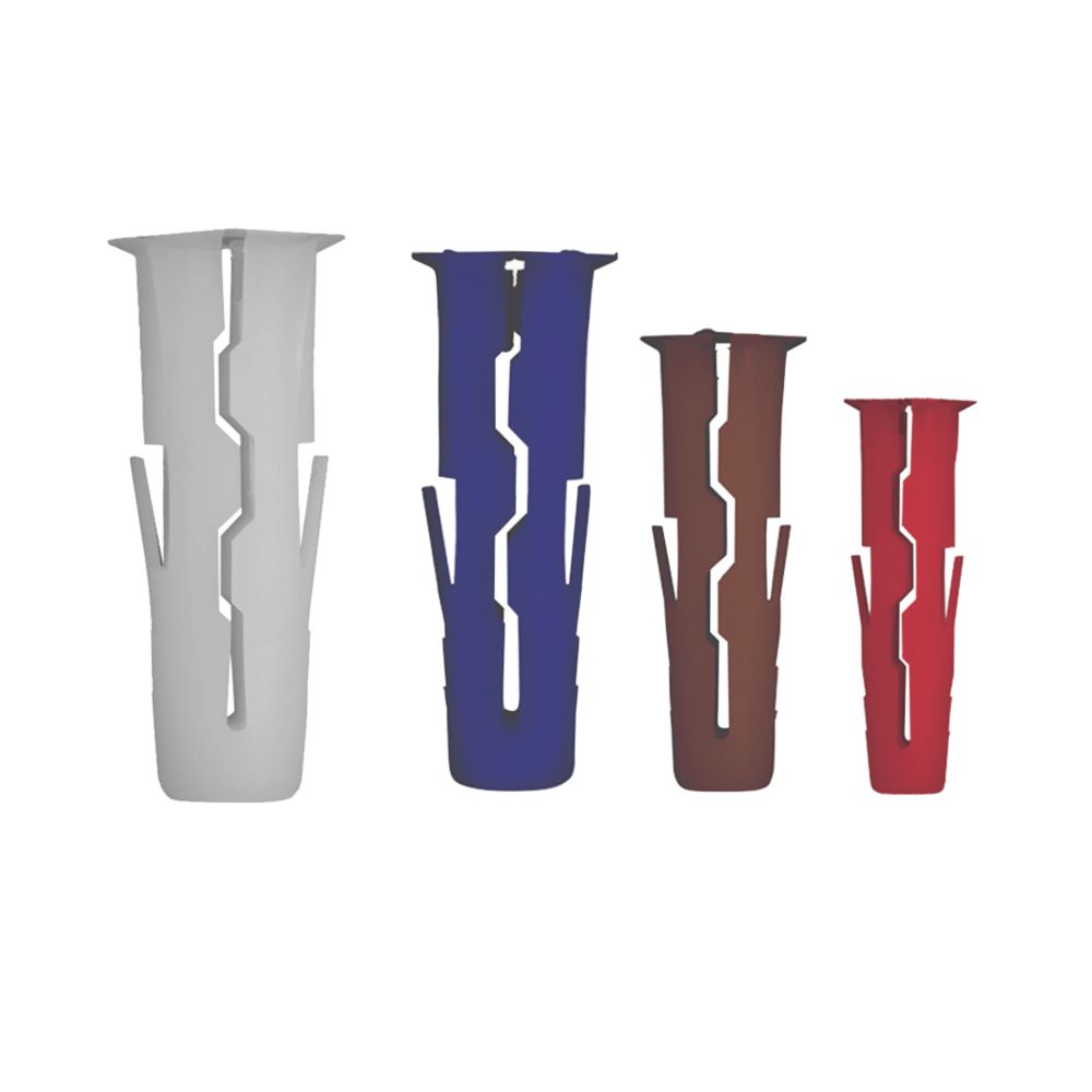 Image of Rawlplug Uno Mixed Wall Plugs 250 Pcs 