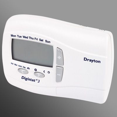Image of Drayton Digistat +3 1-Channel Wired Room Thermostat 