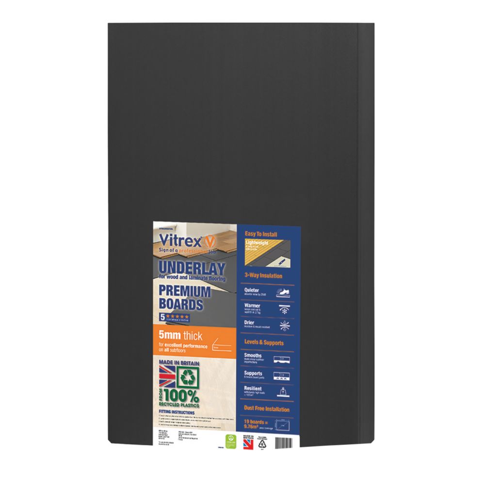 Image of Vitrex Premium Underlay Board 9.76mÂ² 