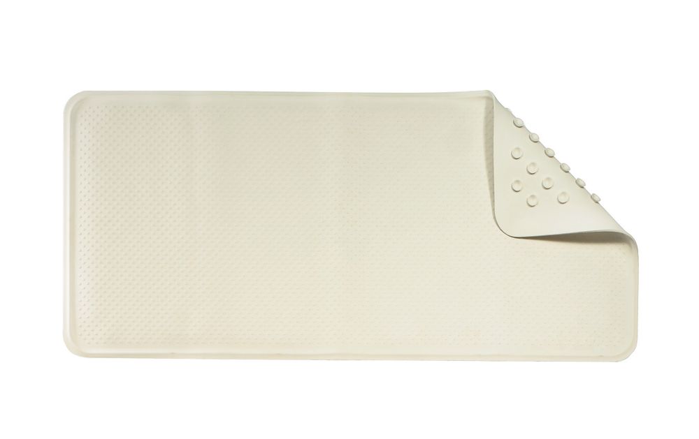 Image of Croydex Hygiene 'N' Clean Rubagrip Bath Mat White 