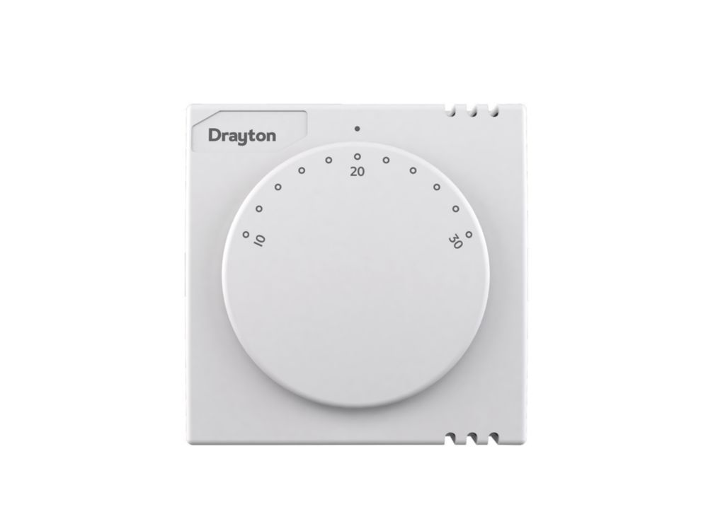 Image of Drayton RTS4 1-Channel Wired Room Thermostat 