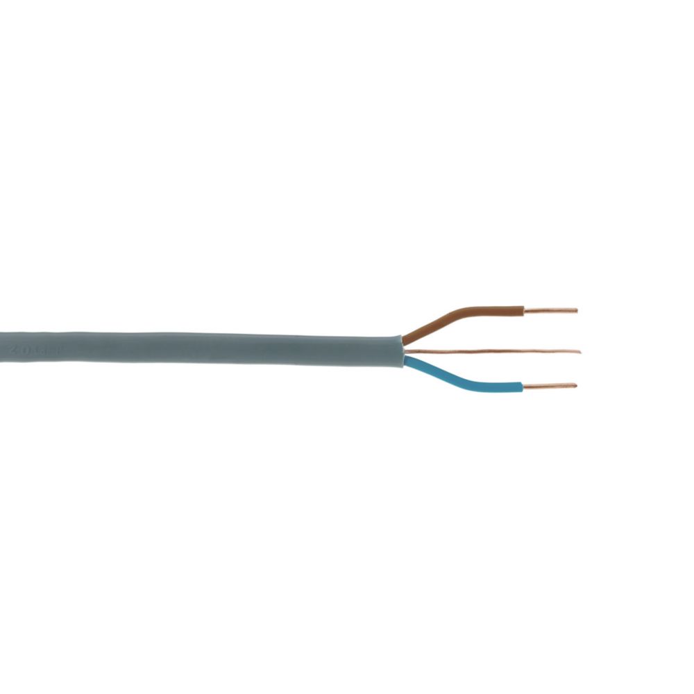 Image of Time 6242Y Grey 2.5mmÂ² Twin & Earth Cable 100m Drum 