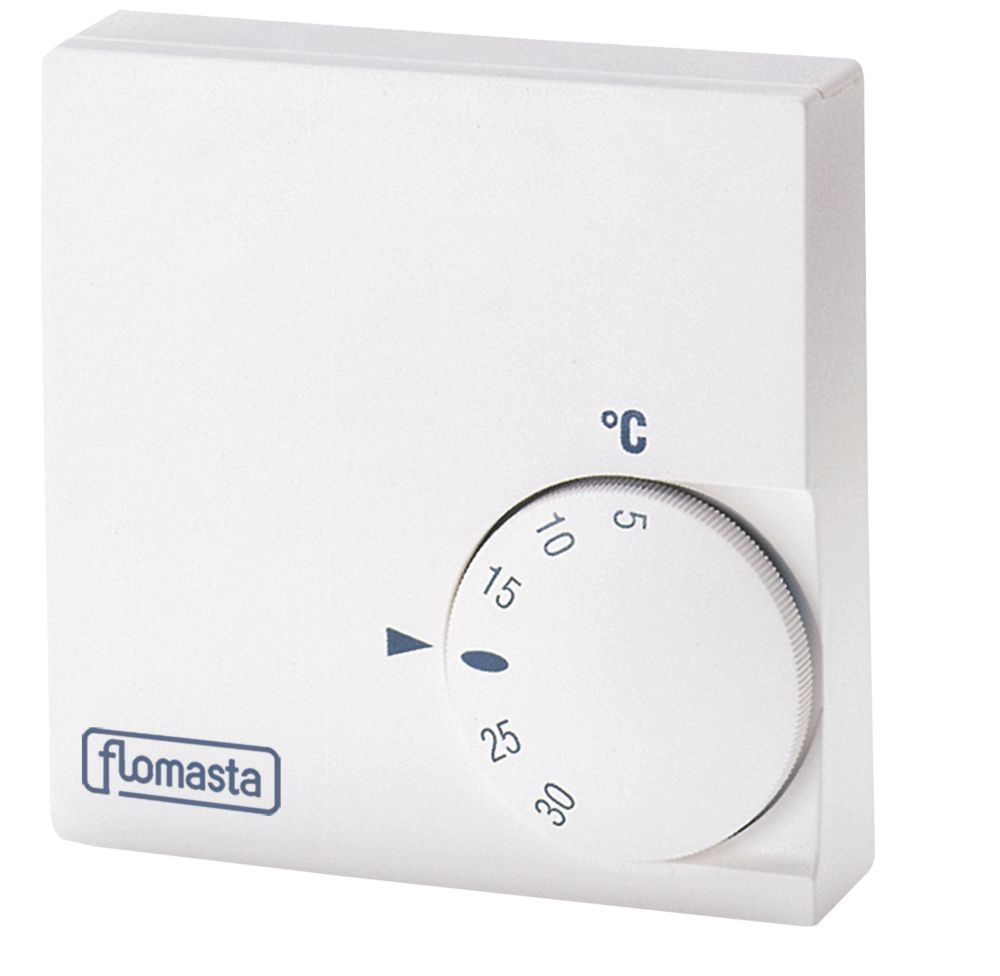 Flomasta 22199SX Wired Digital Programmable Room Thermostat