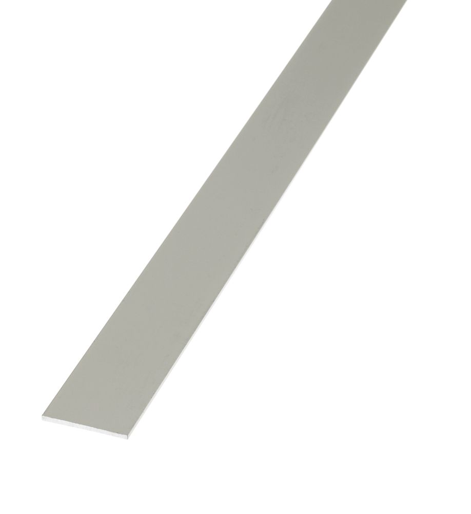 Image of Rothley Anodised Aluminium Flat Bar 1000mm x 25mm x 2mm 