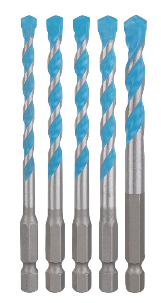 Image of Bosch Expert Hex Shank Multi-Purpose Drill Bits 5 Piece Set 