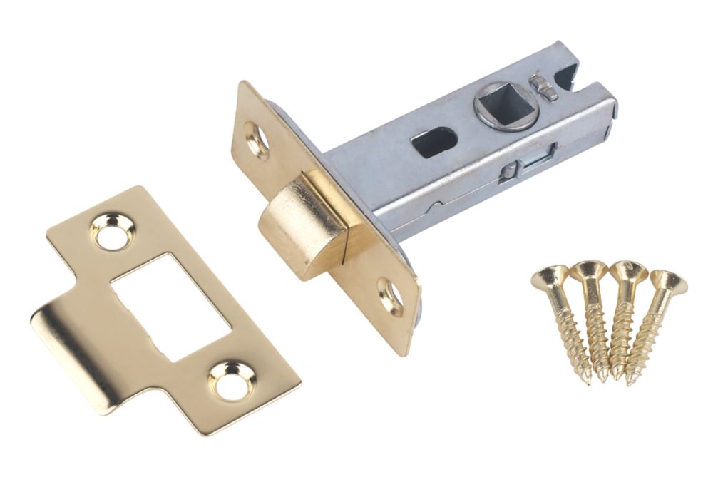 Image of Smith & Locke Electro Brass Tubular Mortice Latch 66mm Case - 45mm Backset 