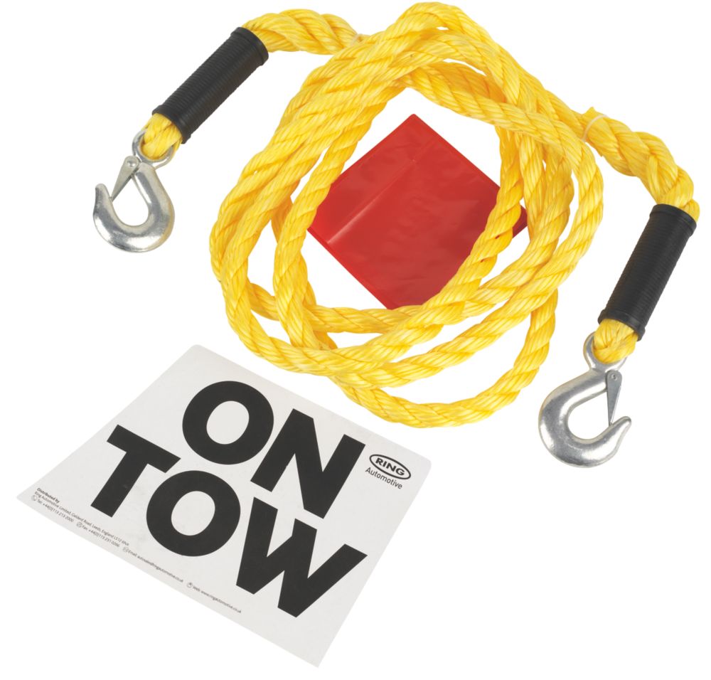 Image of Ring 3.5 Tonne Heavy Duty Tow Rope 4m 