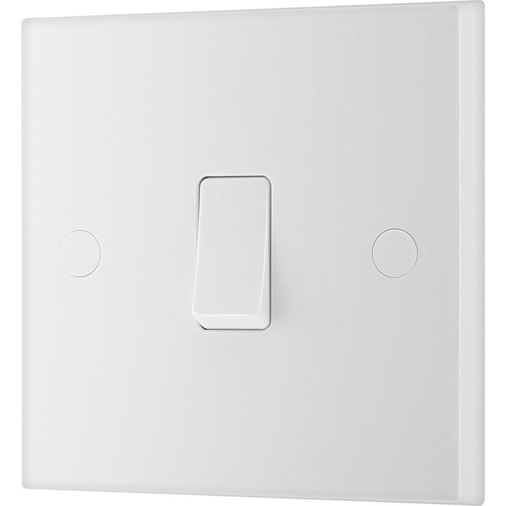 Image of British General 900 Series 20A 1-Gang DP Control Switch White 