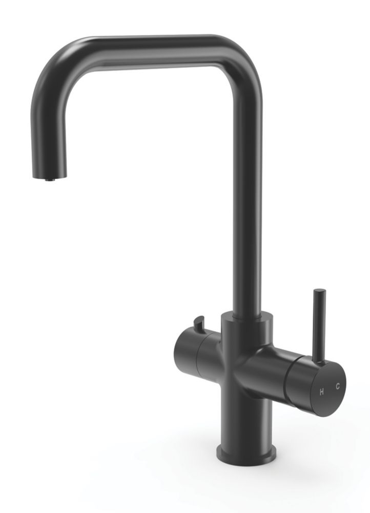 Image of ETAL 4-in-1 Instant Hot Water Kitchen Tap Matt Black 