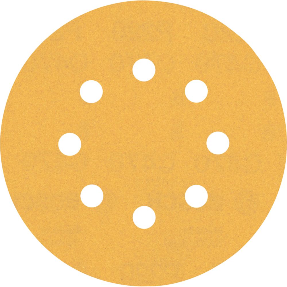 Image of Bosch Expert C470 Sanding Discs 8-Hole Punched 125mm 220 Grit 50 Pack 