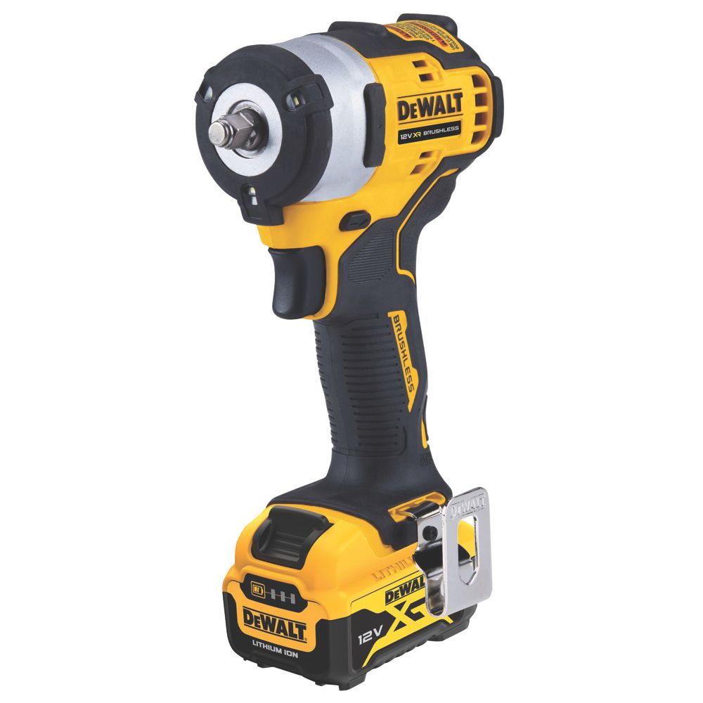 Image of DeWalt DCF903P1-GB 12V 1 x 5.0Ah Li-Ion XR Brushless Cordless Impact Wrench 