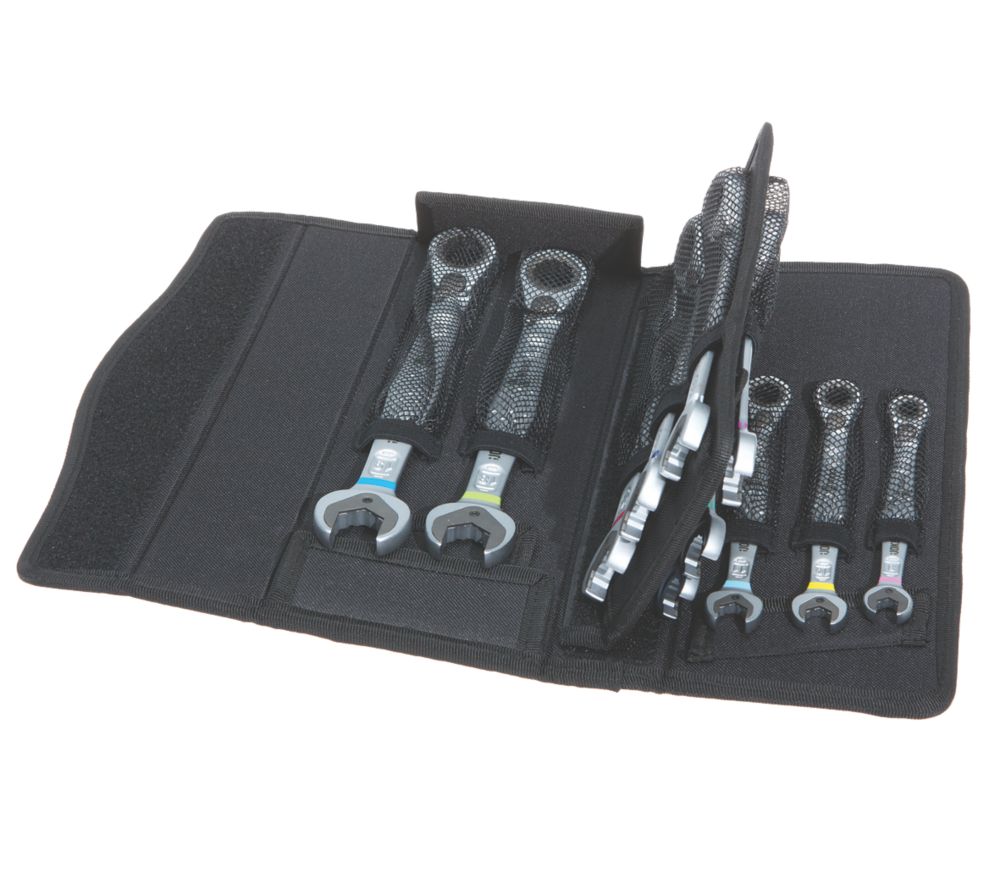 Image of Wera Joker Combination Ratchet Spanner Set 11 Pieces 