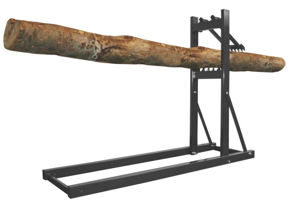 Image of Roughneck Loggers Mate 24cm Log Capacity Log Saw Horse 