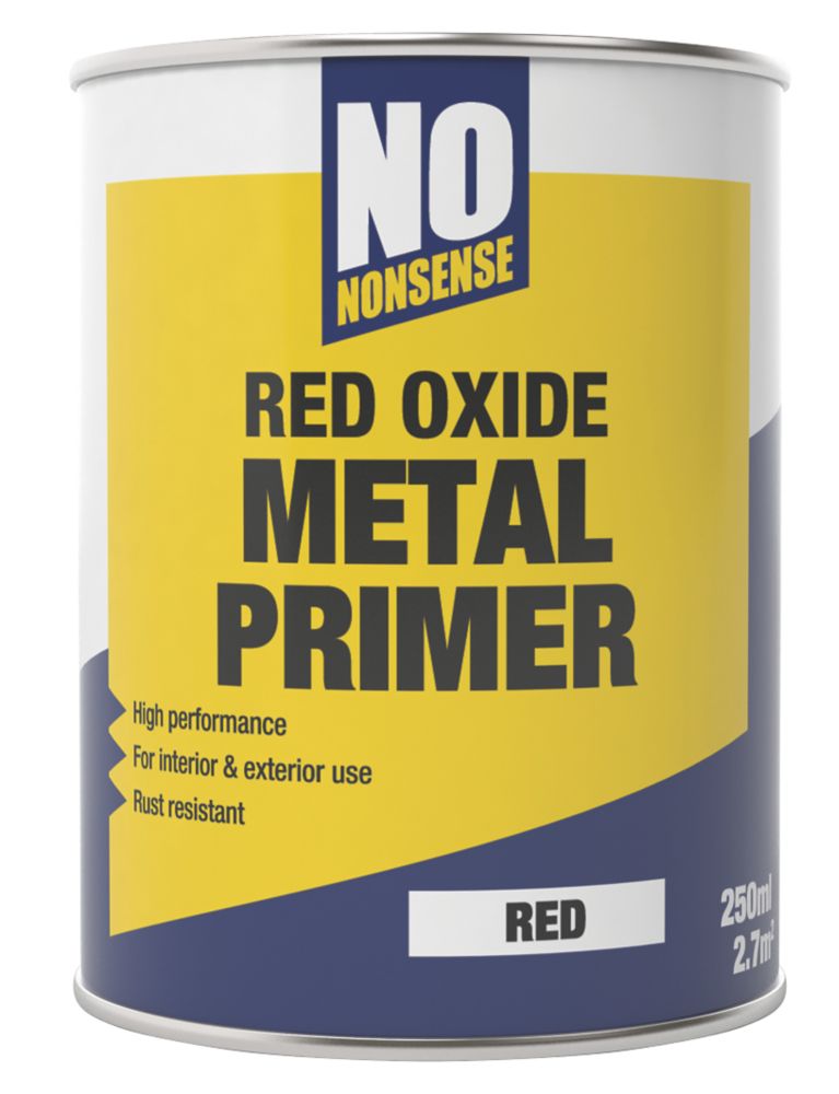 Image of No Nonsense Red Oxide Metal Primer & Undercoat 250ml 