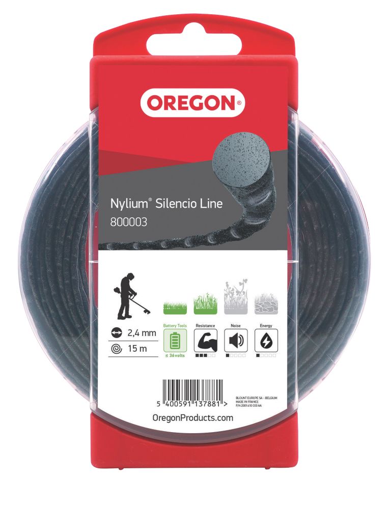Image of Oregon Nylium Silencio Trimmer Line 2.4mm x 15m 