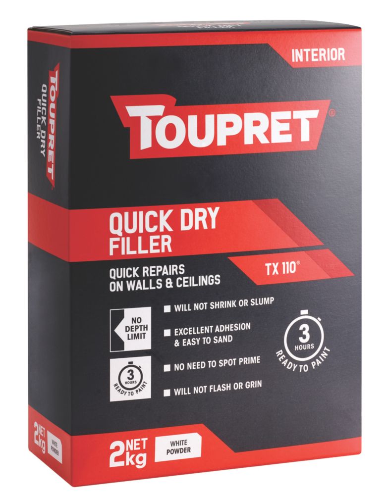 Image of Toupret Quick-Dry Filler 2kg 