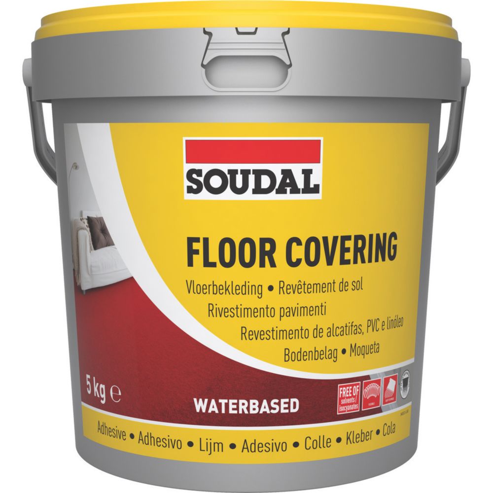 Image of Soudal Floor Covering Adhesive 5kg 