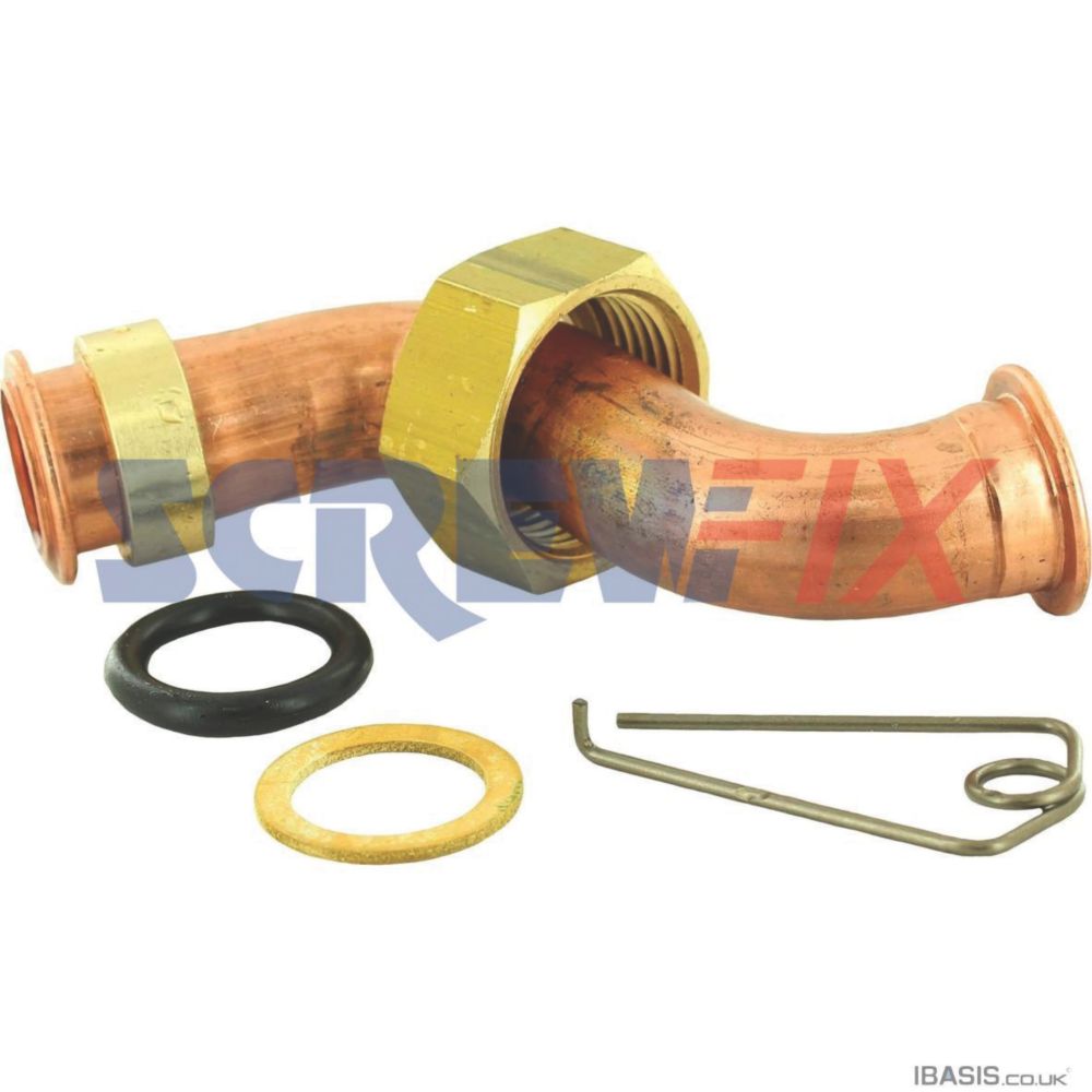 Image of Worcester Bosch 87161064280 CH Flow Pipe Assembly 