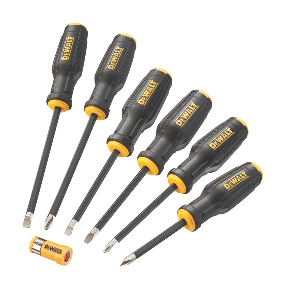 Image of DeWalt MaxFit Mixed Demolition Screwdriver Set 6 Pieces 