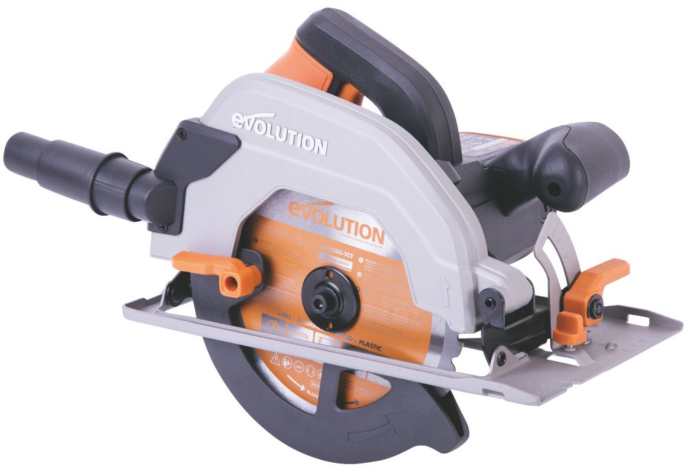 Image of Evolution R185CCSL110 1200W 185mm Electric Multi-Material Circular Saw 110V 