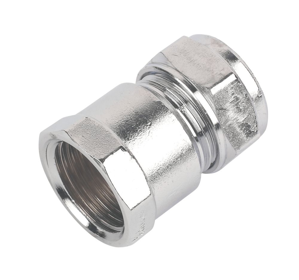 Image of Flomasta Compression Adapting Female Coupler 15mm x 1/2" 