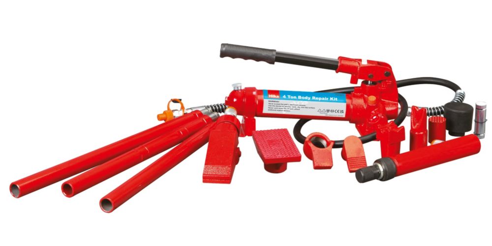 Image of Hilka Pro-Craft Vehicle Body Repair Kit 4-Tonne 