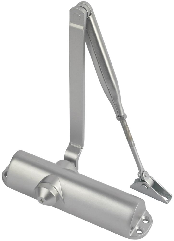 Image of Smith & Locke 83 Series Overhead Door Closer Silver 