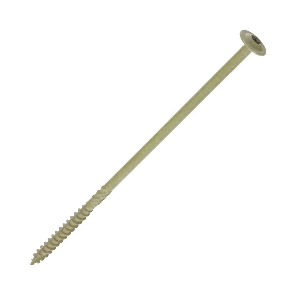 Image of Timco TX Wafer Timber Frame Construction & Landscaping Screws 6.7mm x 175mm 50 Pack 
